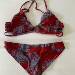 Rvca deserted floral bikini
